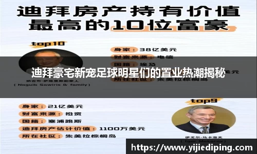 迪拜豪宅新宠足球明星们的置业热潮揭秘
